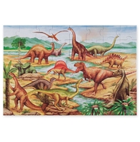Obrázek Melissa & Doug Podlahové puzzle Země Dinosaurů